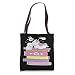Unicorn Book Reading Girl Reader Future Librarian Tote Bag