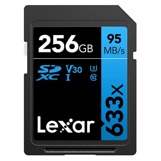 Lexar Schede Professional 633x 256GB SDXC UHS-I