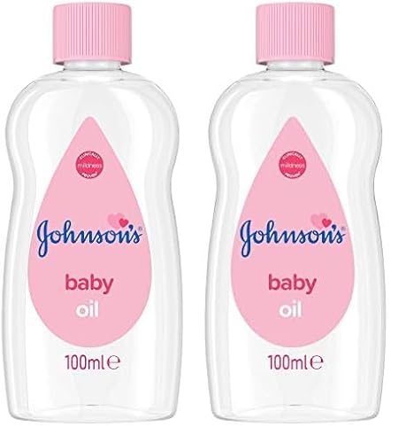 Johnson's Baby Oil, 100 ml (Pack of 2)