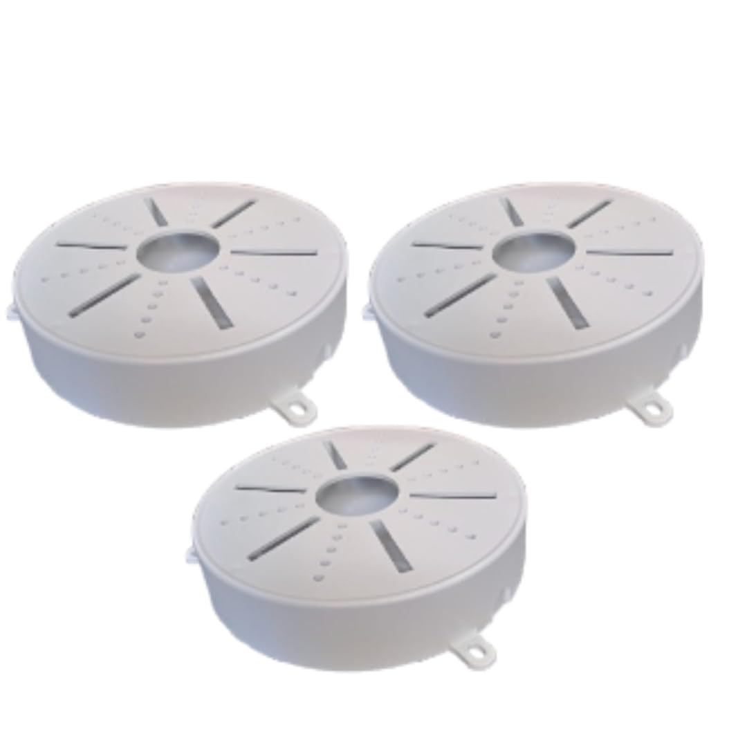 Round PVC Junction Box (Pack of 3)-image-2