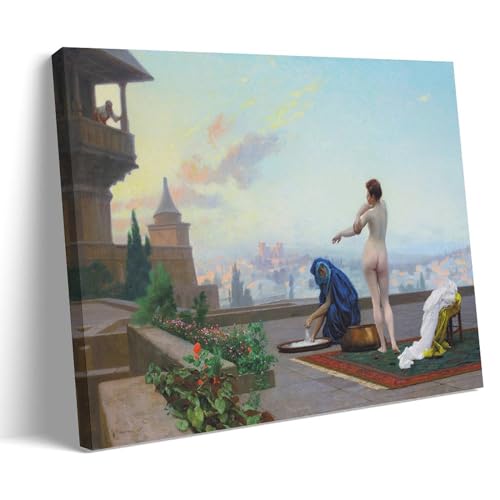 Toile Jean-Léon Gérôme Bathsheba 60x90 cm | Décoration murale chic pour bureau