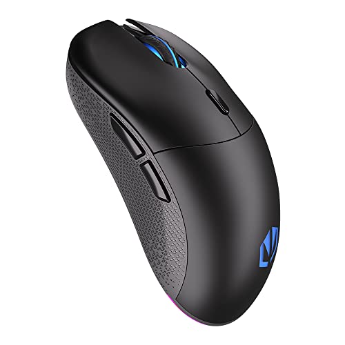 ENDORFY GEM Plus Wireless, Souris de Jeu légère et sans Fil, capteur PixArt PAW3395 Haut de Gamme, 26 000 DPI, Interrupteur Kailh GM 8.0 Longue durée | EY6A013