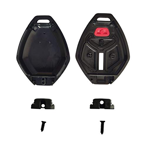 Coque de clé Mitsubishi rechange 3 boutons Lancer Galant boîtier télécommande - 2