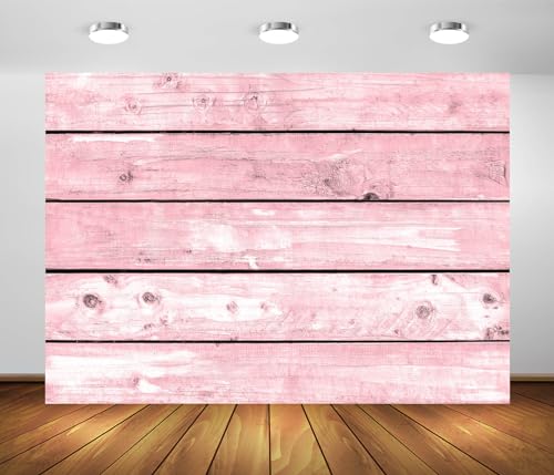 Fondo fotográfico vintage BELECO 5x3ft rosa pastel miniatura 1