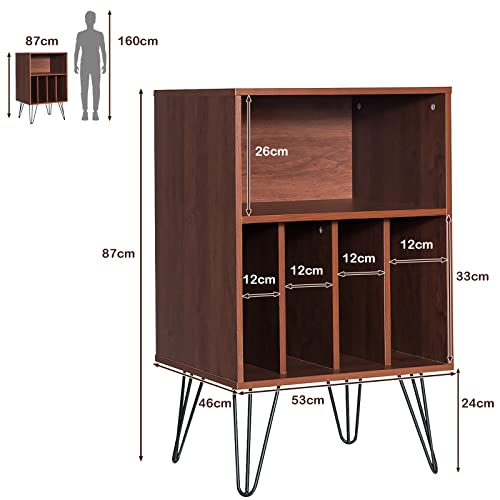 GOPLUS Table d’Appoint avec Armoire de Rangement, Bout de Canapé pour Bureau,Salon avec Pieds en Métal, 5 Etagère de… - Les Beatles, Paul McCartney, John Lennon, RIngo Starr, George Harrison GOPLUS Table d'Appoint avec Armoire de Rangement, Bout de Canapé pour Bureau,Salon avec Pieds en Métal, 5 Etagère de… – Image 6