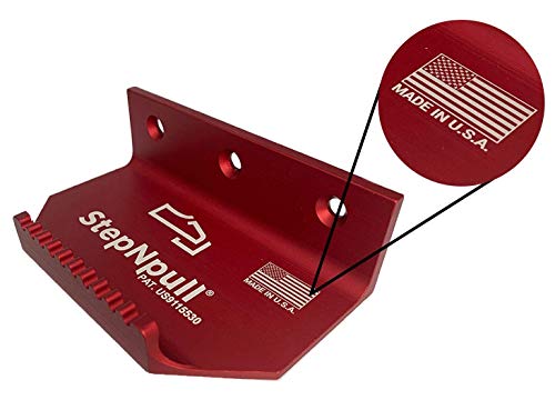 Abridor de puerta manos libres, accesorio sin contacto comercial para baño, rojo, 1 pieza 7