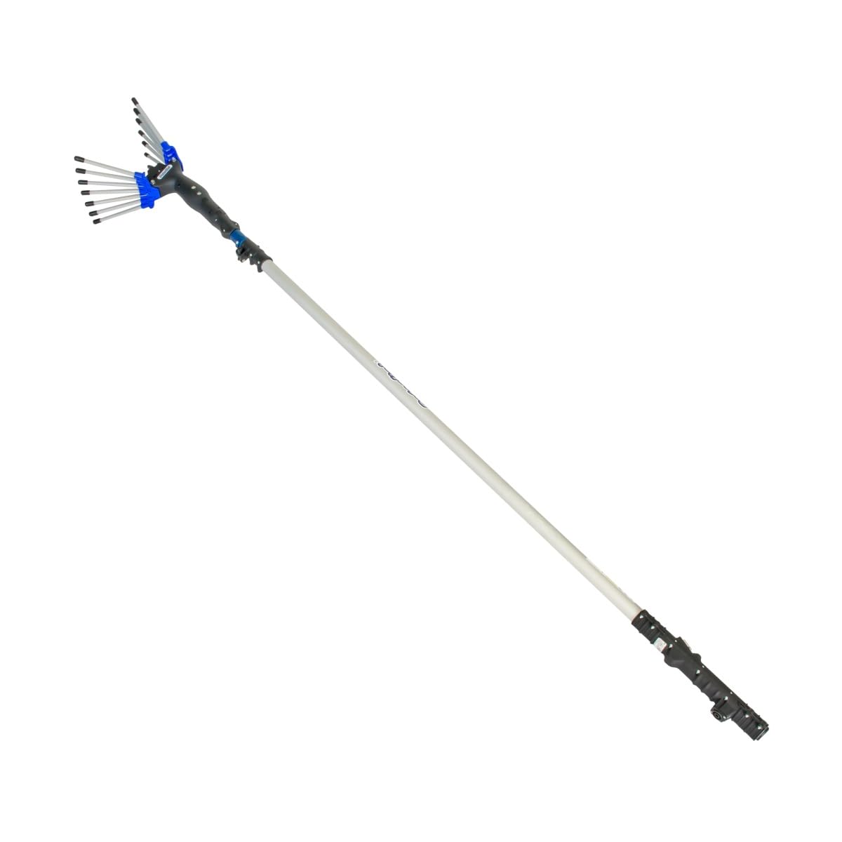 PATERLINI Abbacchiatore Elettrico Professionale per Raccolta Olive 12V - Scuotitore Raccogliolive Elettrico Leggero e Potente - Raccolta Olive Veloce (V-UP - Asta TELESCOPICA Mt.2.25-3.15)