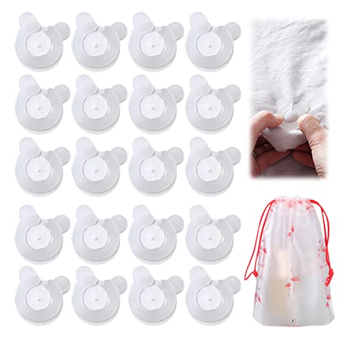 24 Stück Bettdeckenhalter - Nadelfreie Clips Gegen Verrutschen Der Steppdecke