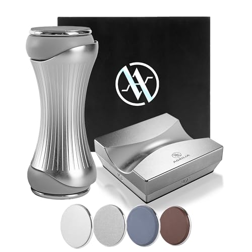 Agrilia Rolling Knife Sharpener for Straight Edges - Premium Sharpening Kit for all Knife Set - 360 & 600 Diamond - 1000 & 3000 Discs for All Hardness Levels - Gripable Aluminum Body, 4 Angles