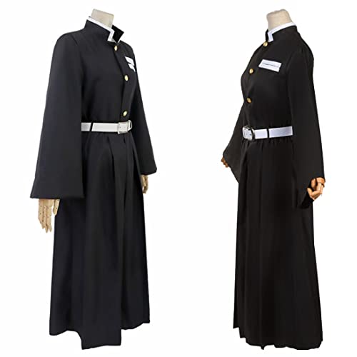 Image of Mens Muichiro Cosplay Costume Tokitou Muichirou Cosplay Uniform Kimonos With Wig Full Set Outfit Halloween