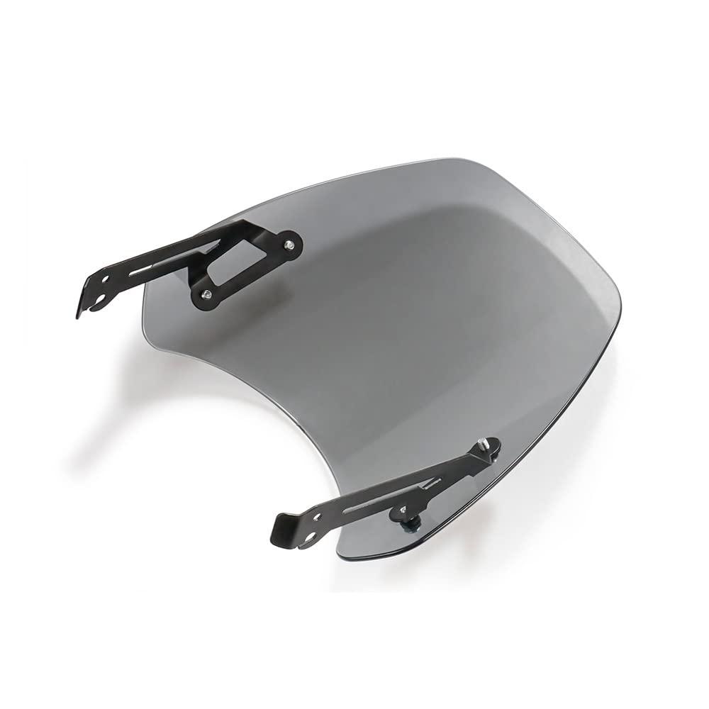 Spoiler Parabrezza Deflettore del Vento del Parabrezza Grigio Motociclista per Ducati per Scrambler 2016-Up Schermo cupolino Sport