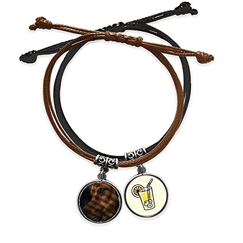 Bracelet animal de compagnie à porter au quotidien accessoire souvenir en cuir