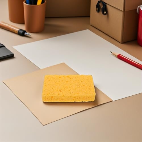 Esponja texturizada para pared de celulosa Housoutil en pack de 8 piezas con caja 7