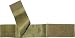 Nylon Watch Band with Hook Loop Closure (Olive)