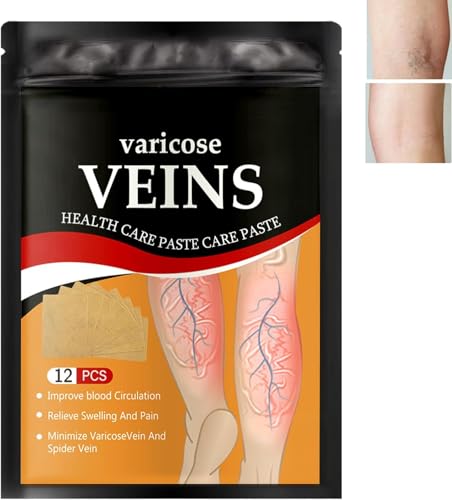 Image of Varicose Veins Patches Skin-Friendly Non-Toxic Improve Varicosity Dredge Vein Relieve Soothe Swelling Pain Instant Relief From Muscular Pain & Joint Pain (12 strip)