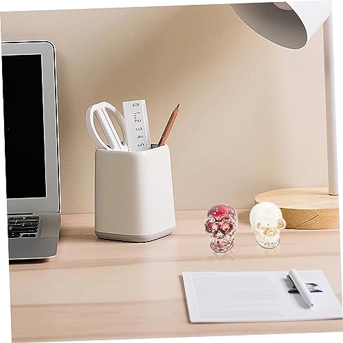 Estatua de calavera calavera de cristal para decoracion del escritorio de oficina y esqueleto 7