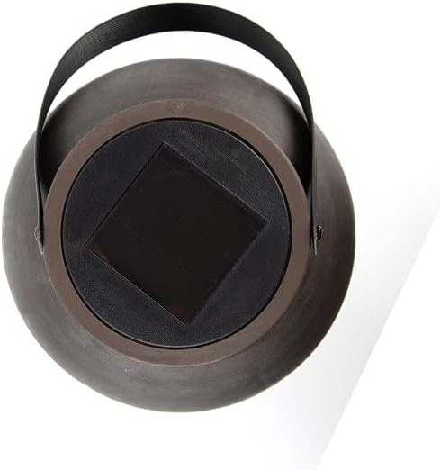 Solar LED Lantern Outdoor Tubular Brown 3000K 7hSevenOn Outdoor