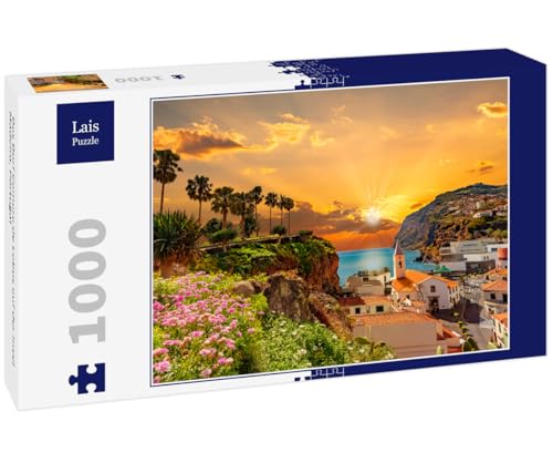 Lais Puzzle Das Dorf Camara de Lobos auf der Insel Madeira, Portugal 1000 Teile