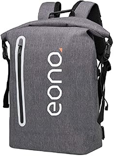 Amazon Brand  Eono Cycling Rucksack 100% Waterproof Dry Bag,Bike Backpack Casual Daypack Bag 15.6 Inch Laptop Bag for Travel, School, outdoor,Business
