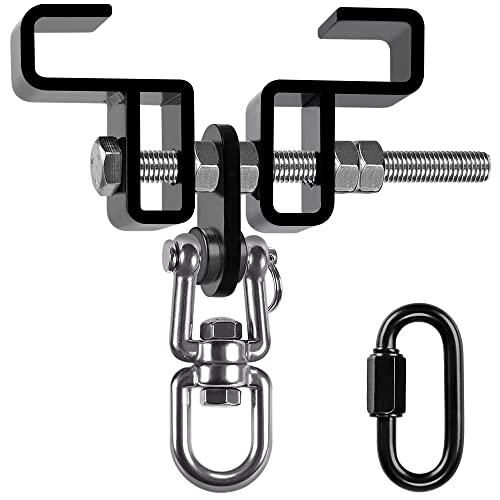 SELEWARE Heavy Duty Steel Beam Clamp, Heavy Bag Mount, Punching Bag Hanger Heavy Duty Holder for...