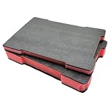 Yjcnelcr Confezione da 2 inserti protettivi in schiuma, 305 x 205 mm, spessore 5 cm/2,5 cm