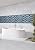 MSI Boathouse Blue 12 x 10 Inch Glass Picket Tile for Kitchen Backsplash, Bathroom, Shower Wall, Mesh Mounted Mosaic