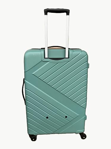 Image of American Tourister Polycarbonate (PC) Kamiliant Luggage Trolley Bag Set Of 3 (Cabin, Medium, Large) | 4 Spinner Wheel Hard Stylish Trolley Bags (Grey), 55, 68,79Cm, Green