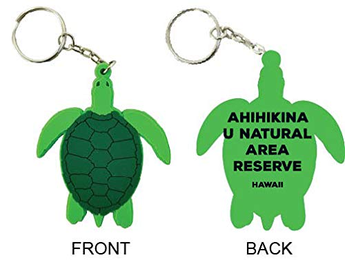 R and R ImportsAhihi-Kinau Natural Area Reserve Hawaii Souvenir Green Turtle Keychain