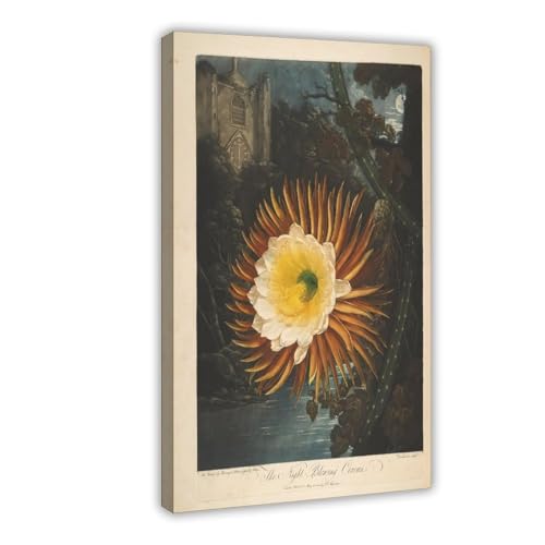 Impression sur toile Temple de Flora | Décoration murale cadre 50x75cm