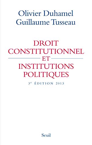 Télécharger Droit constitutionnel et institutions politiques PDF Ebook En Ligne