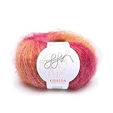 Nadelstärke 4-5, Verbrauch 125g für einen Pullover in Größe 40, Handwäsche, Made in Italy