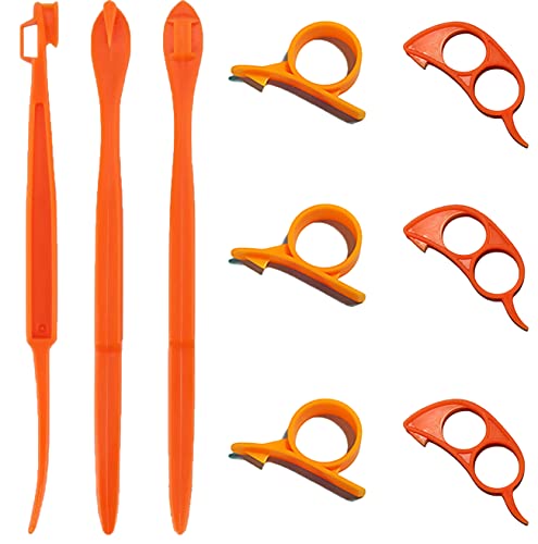 XiaZhiZhen Pelador de naranjas, cítricos, pelador de frutas, pelador de plástico, herramienta de cocina, pelador...