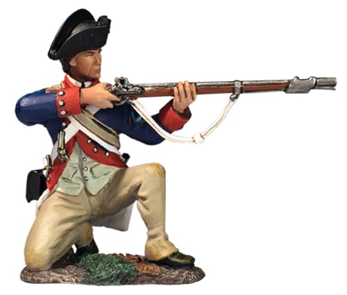 Figura de acción W. Britain American Revolution 1:30 metal miniatura 1