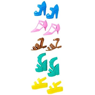 Barbie Doll Shoe Pack Curvy Tall Accesorios Panama Ubuy