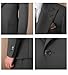 Suits Men White 3 Piece Classic Fit Tuxedo Dress Suit Jacket Blazer Vest Pants for Wedding Business Formal Fashion Grooms L