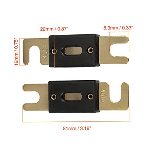 Car Auto ANL Automotive Fuse Holder 0 4 8 10 Gauge with 175 Amp ANL Inline Fuse