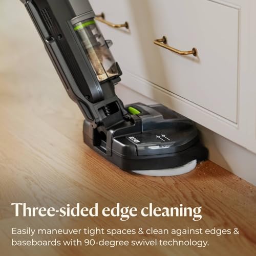 BissellÂ SpinWaveÂ + Vac Cordless, Hard Floor Spin Mop + Vacuum, Lay-Flat, Multi-Use Cleaning, Hard Floor Sanitize Formula Included