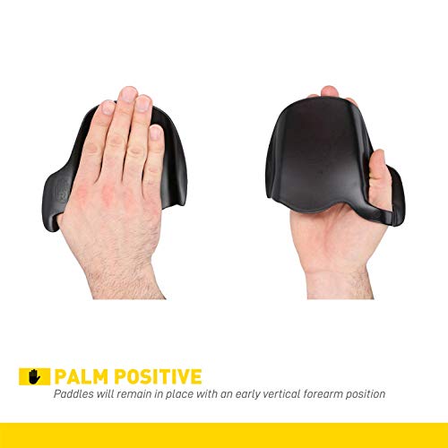 Palheta de encaixe Instinct da FINIS, Amarelo, Large