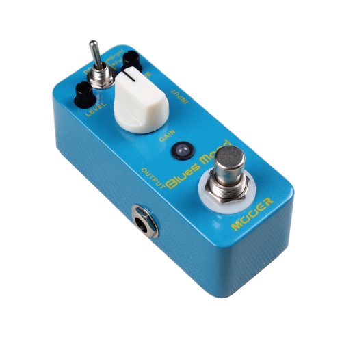 Mooer Blues Mood Pédale Overdrive typé Blues 2 modes: Bright & Fat - Les Beatles, Paul McCartney, John Lennon, RIngo Starr, George Harrison Mooer Blues Mood Pédale Overdrive typé Blues 2 modes: Bright & Fat – Image 3