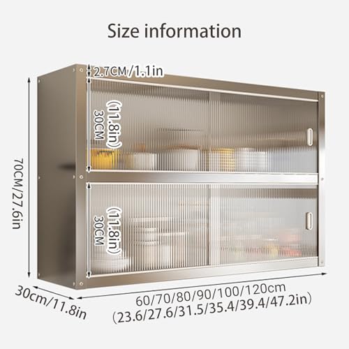 Solución que ahorra espacio con armario de cocina inoxidable para paredes de pisos pequeños 3