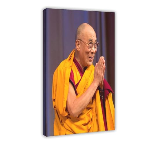 Toile Dalaï Lama 50,8x76,2 cm pour créer un coin zen et inspirant dans votre bureau