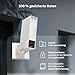Netatmo Überwachungskamera für den Außenbereich, WLAN 5 GHz, 2K HDR, KI-Erkennung Personen/Fahrzeuge/Tiere, LED-Flutlicht 12 W, Sirene 105 dB, lokale Speicherung, ohne Abonement, Weiße, NOC-2-AMZ