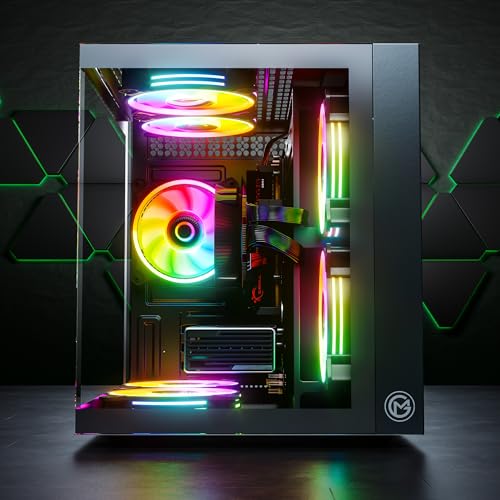 HyperCube - PC da gaming - AMD Ryzen 7 5700X - GeForce RTX 5060-1TB SSD - 32GB DDR4 - WLAN - Win 11 Pro - PC Desktop - Immagine 1