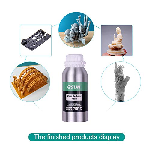'Resina Lavable al Agua para Impresoras 3D LCD - Botella de Aluminio, Dureza 76D - Compatible con Nova, Sparkmaker, Uniz y Creality' - Fernando Cortés 'Resina Lavable al Agua para Impresoras 3D LCD - Botella de Aluminio, Dureza 76D - Compatible con Nova, Sparkmaker, Uniz y Creality' - Fernando Cortés