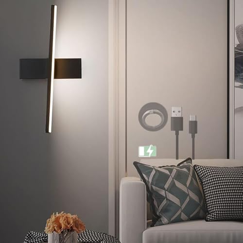 Lámpara de lectura para dormitorio recargable perfecta para leer en la cama