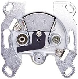 Berker/B.Quadrat Socket RTV-SAT Pass-Through Socket 53455321 hager polo 5907561863196