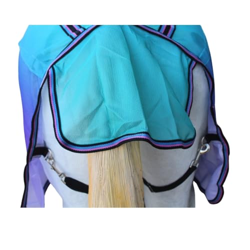 Image of Challenger Horse Mesh Fly Sheet Lightweight Breathable Summer Spring Sheet Belly 73440