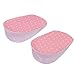 Plantillas de gel de aumento, almohadillas invisibles para el talón, Insichtba Taller Pads Heel Support Height Plantilla para zapatos, para el trabajo diario y protege sus pies, 1 par (3,5 cm-rosa)