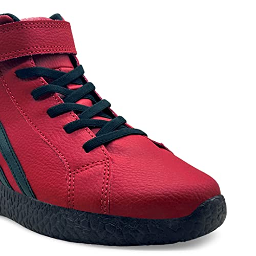 Image of KazarMax Hopits Kids Boys and Girls Ankle Length | High Top | Slip-on Sneakers Shoes | Lightweight | Outdoor Shoes Collection