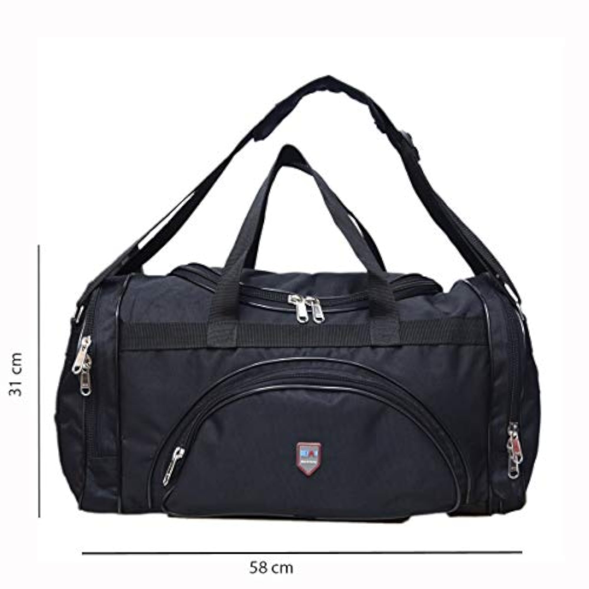 Unisex Cord Matty Duffel Travel Bag with Spacious Secret Pocket